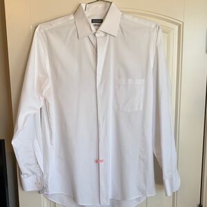 Van Heusen Men's Classic White Dress Shirt